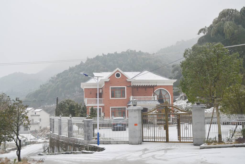 冬日远观正面