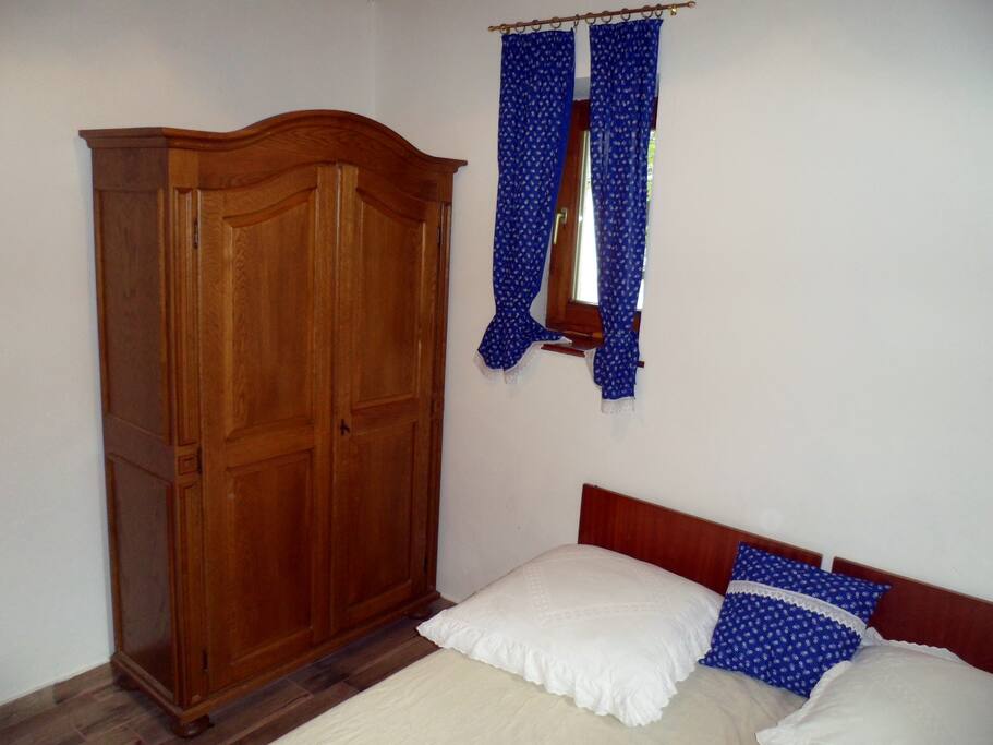 Retro Blue Vendégház Nagyharsány - Hálószoba