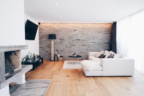 Luxury, urban City House in the Alps