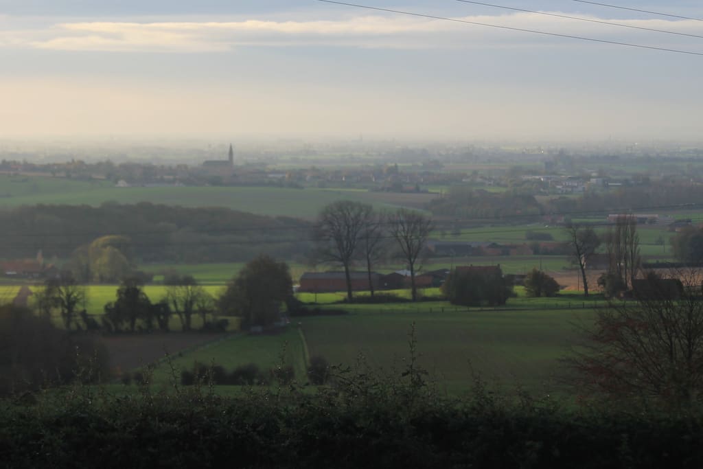 Vue depuis le gîte