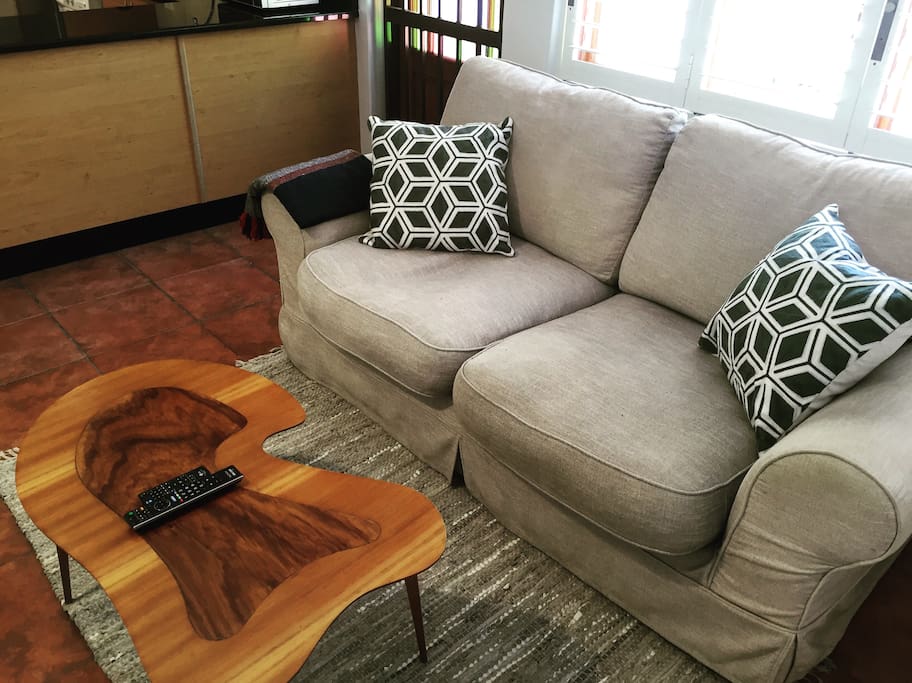 Comfy sofa for chillaxing