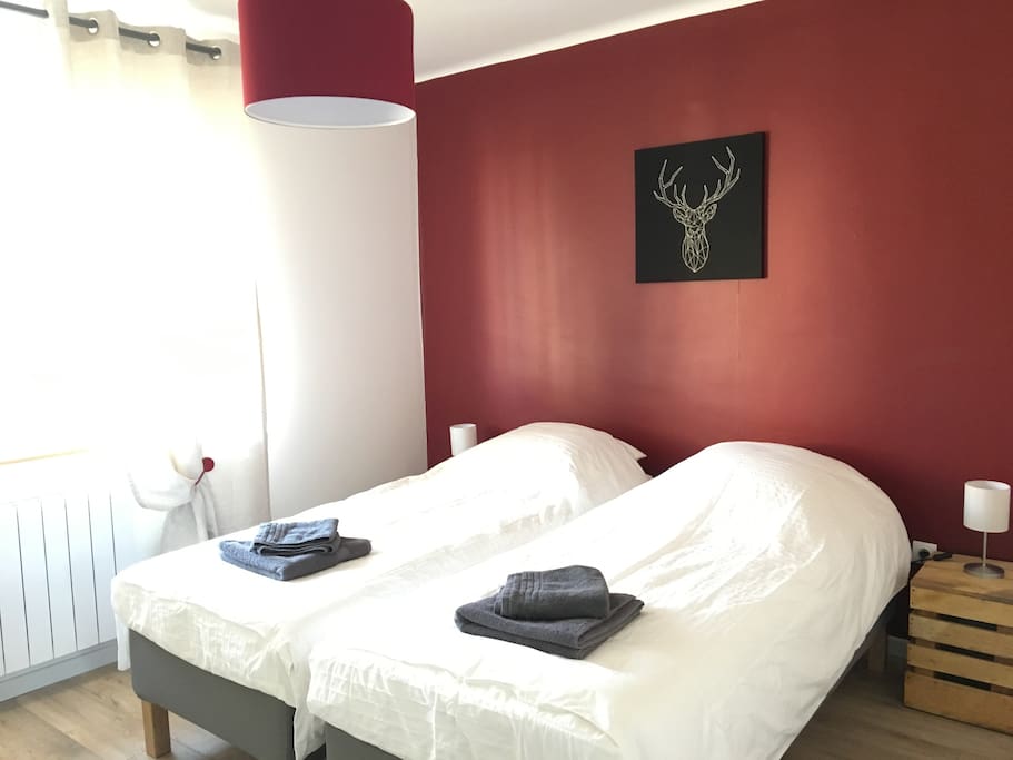 Chambre 1 / Rouge