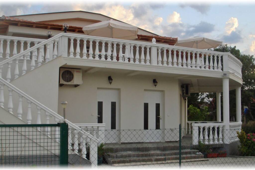 Front of the house