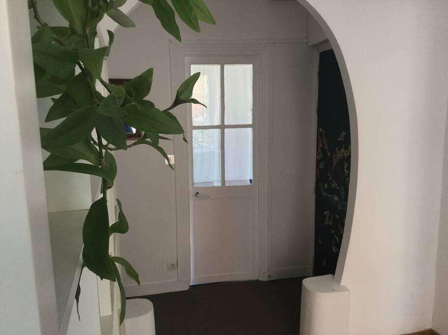 Vue sur entrée