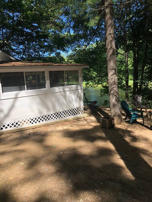 Front of cabin