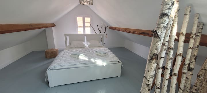 غرفة نوم بسرير مزدوج 160.