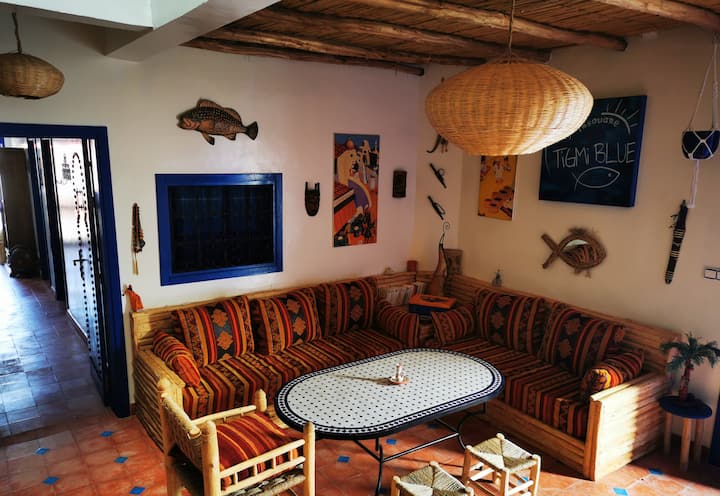 Appartement Tigmi Blue Imsouane Surf Et Océan - Imsouane