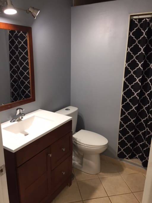 Private Bathroom with walk-in shower