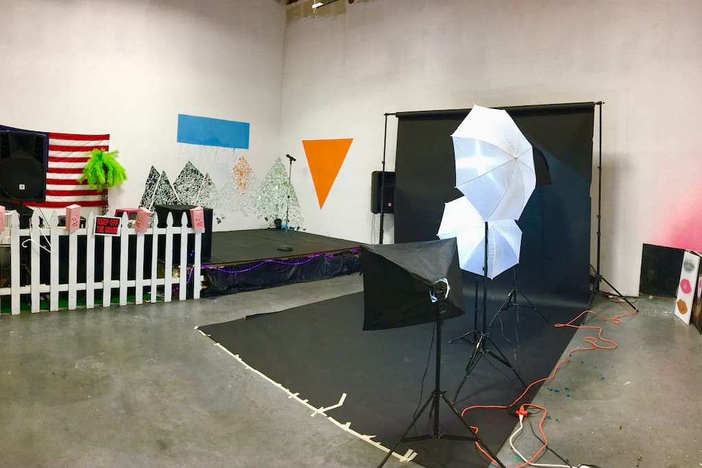 Photo Gear & Stage Set-up