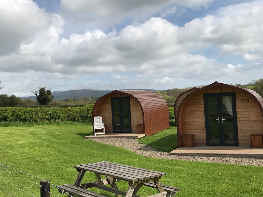 Lodges are fully heated.