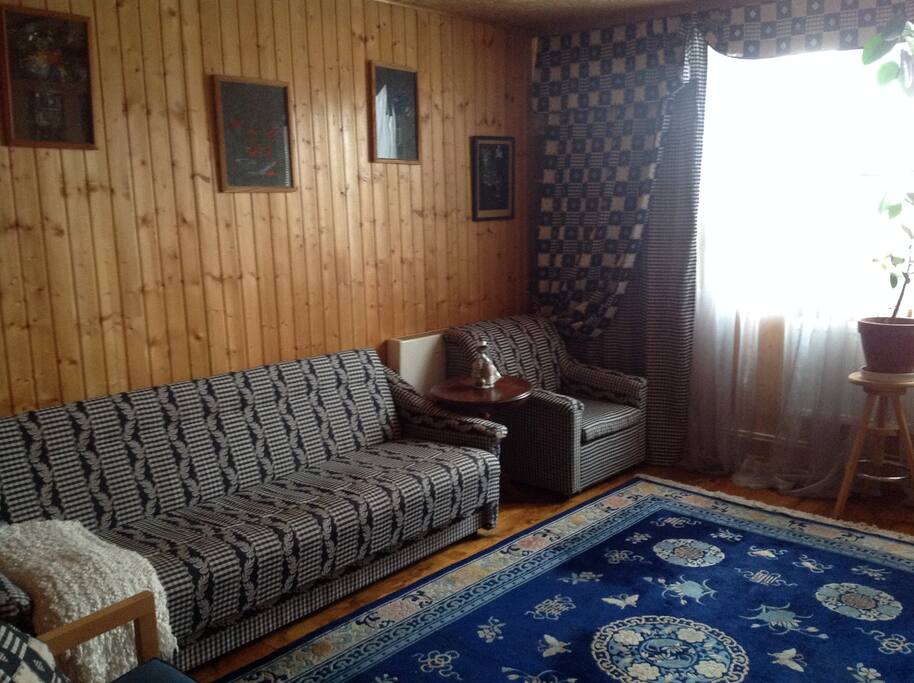 Bedroom with couch