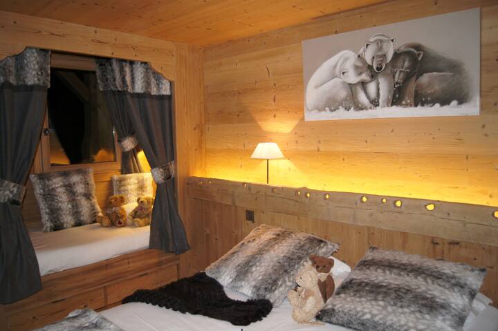 รังเล็กๆที่อบอุ่น! ห้องนอนอิสระพร้อมเตียงคู่ 