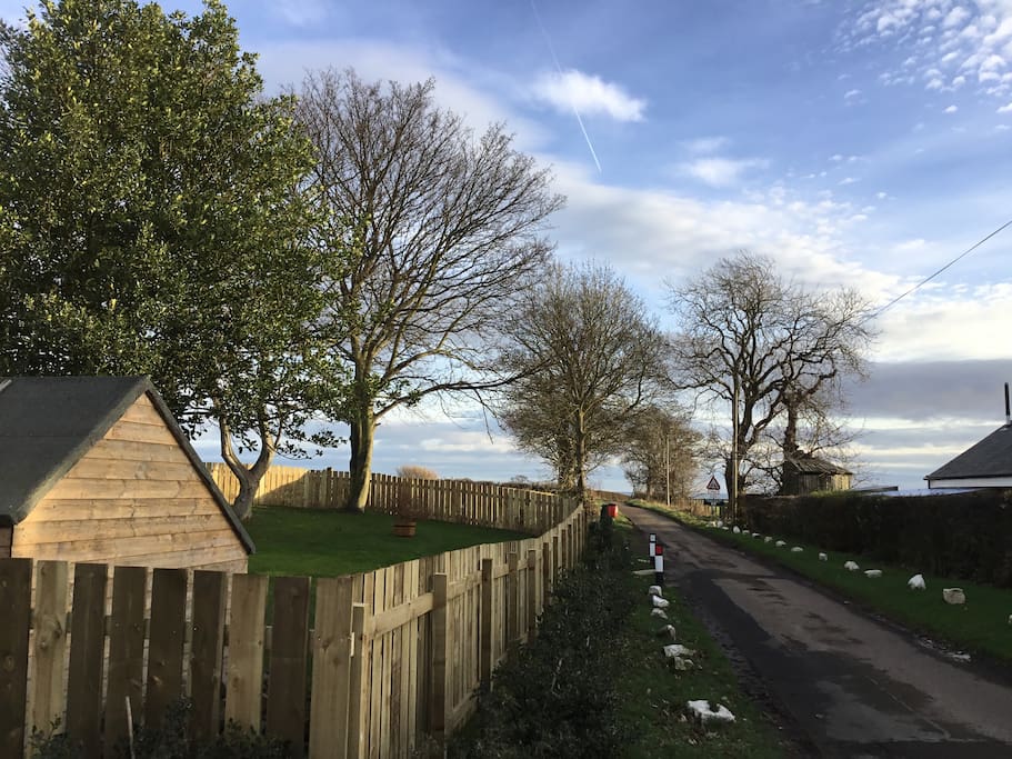 The Country Lane Leading Directly To The Lovely Sugar Sands Beach