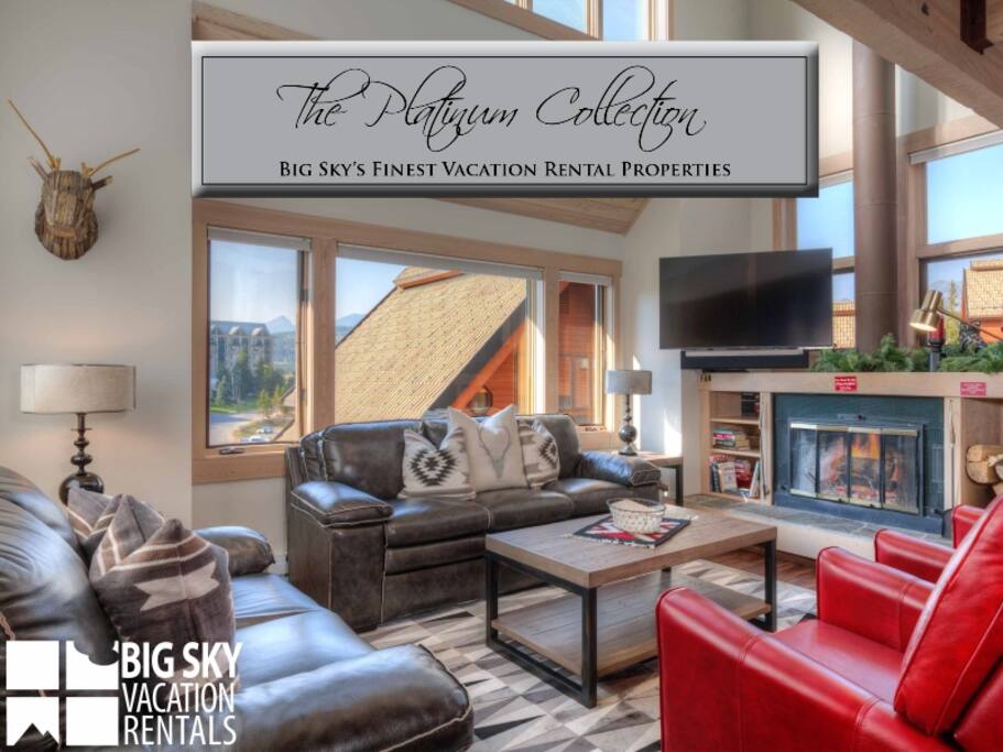 Big Sky Resort, Arrowhead Chalet 1667, Living, 1