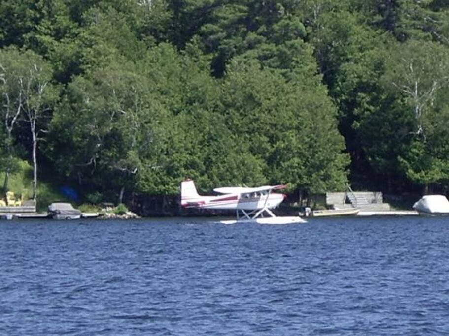 Neighbours travel to work to and fro from work. Good safe lake for landing of the planes with a very clear visibility.