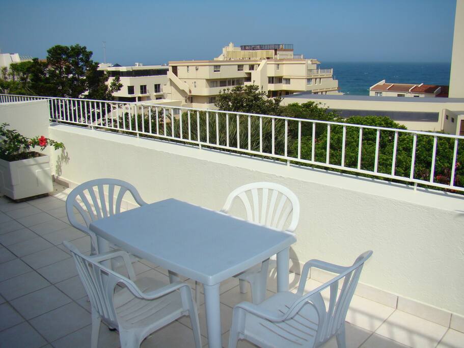 View from balcony to the north