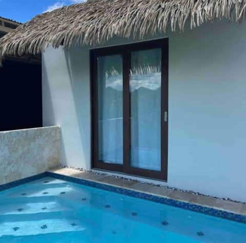 Eco-Lodge + private pool + mountain view