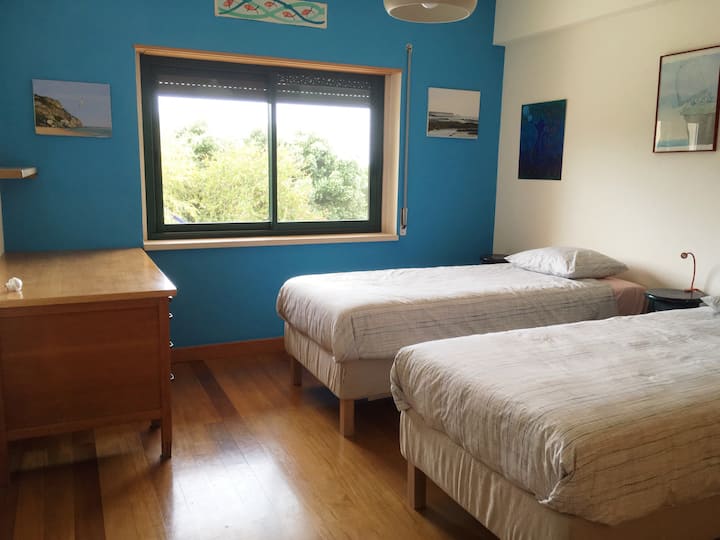 Spálňa 3 - Manželská posteľ s možnosťou zmeny na dve lôžka.