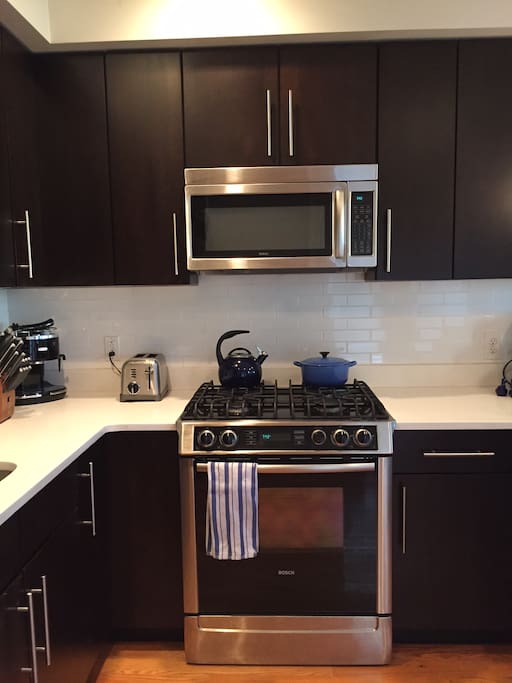 Stainless appliances