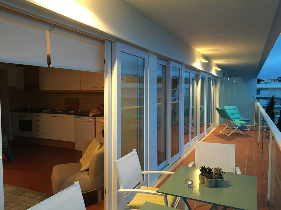 Great terrace to relax in the evening