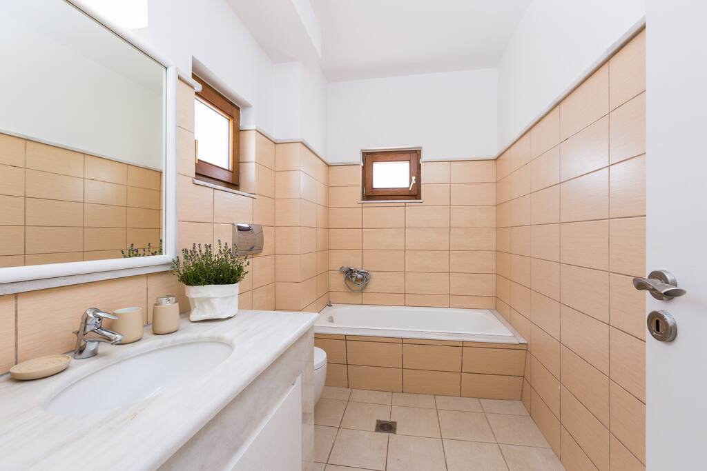 Bathroom - Mikro Livadi Special Lodges - Apartment Yasemi
