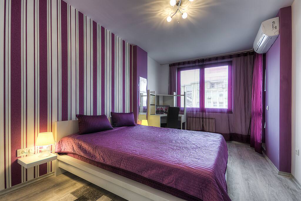 Spacious bedroom