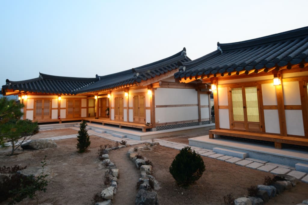 한옥1번가 야경