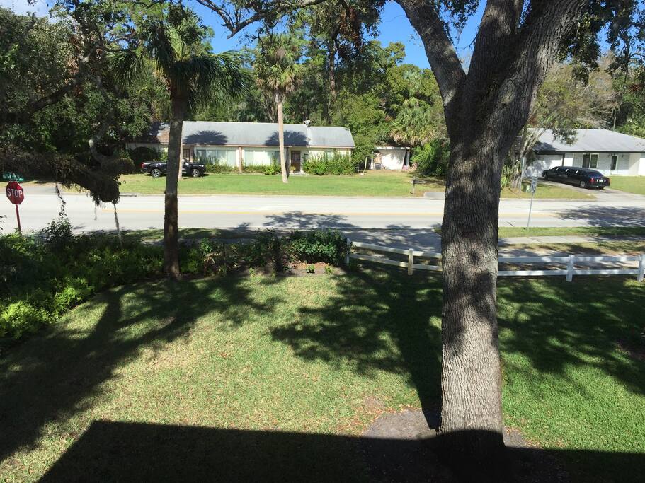 View from living room
