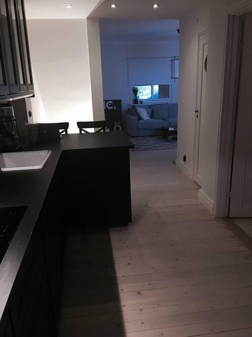 Köket i den öppna planlösningen
