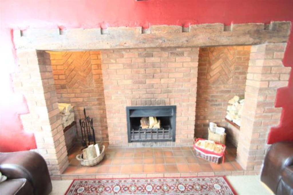 Inglenook fireplace