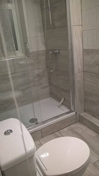 shower with W.C