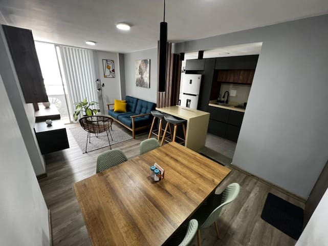 Entire home with 2 bedrooms in Ibague - Apartment|Ibagué|Near Malls| great neighborhood