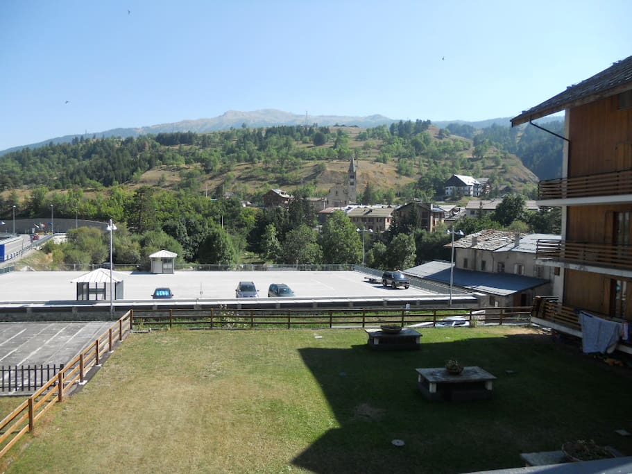 Visuale dal balcone