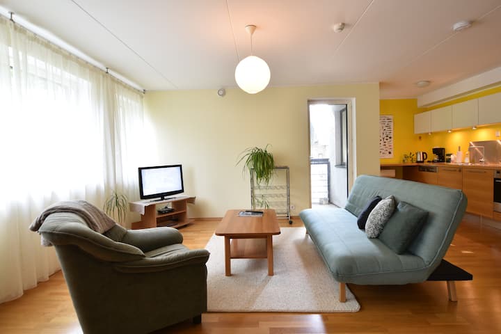 Lovely & Spacious Central Apartment With Sauna - Tallinn