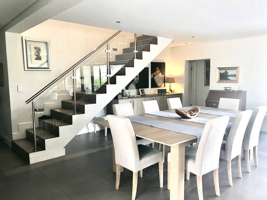 Open plan dining area