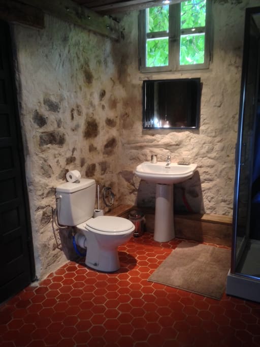 bathroom with shower