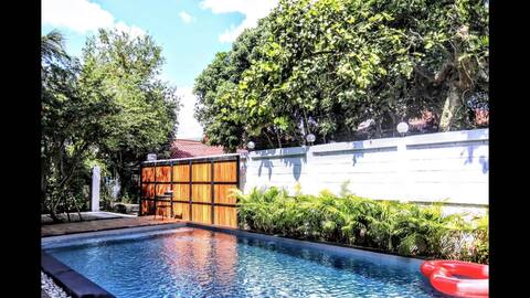 SummerTime9 Modern style pool villa(Self service )