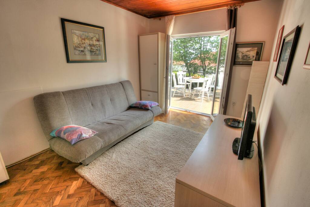 sofa in living room