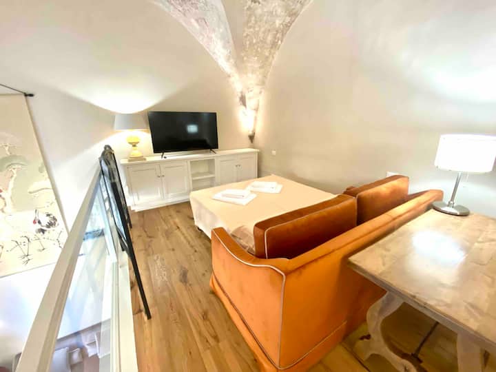 Loft con cama tamaño king