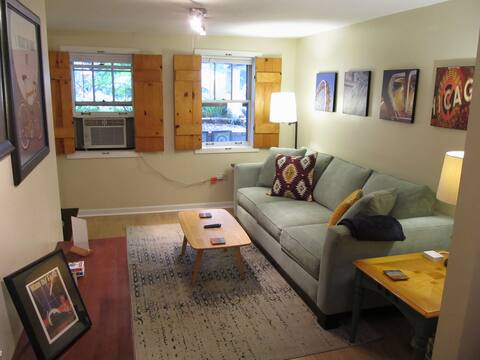 CLEAN Cozy Vintage Chicago Apartment near Downtown