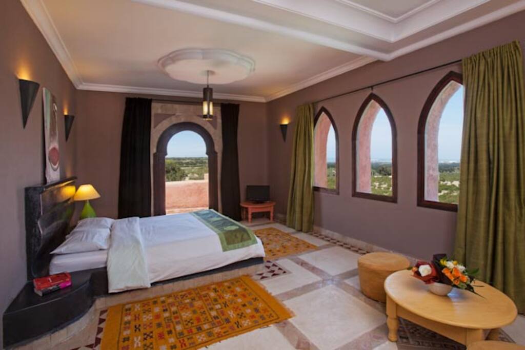 Chambre prestige avec terrasse privative
