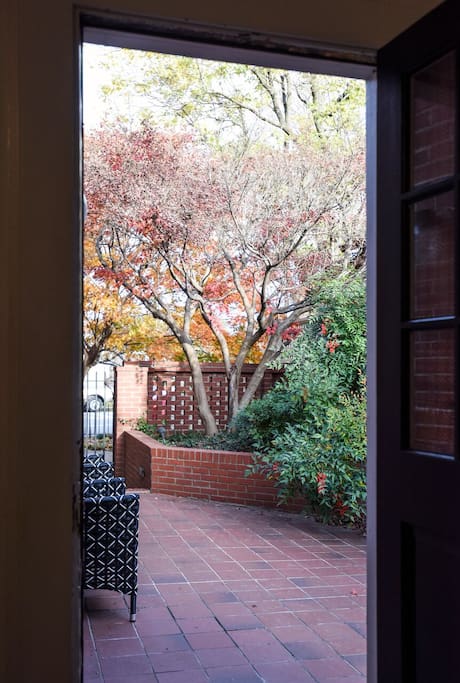 Private courtyard