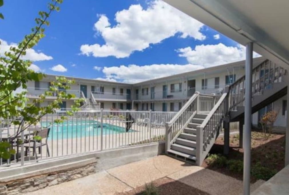 Condo is located in central, desirable Nashville location. Community pool is just the cherry on top of this perfect condo.