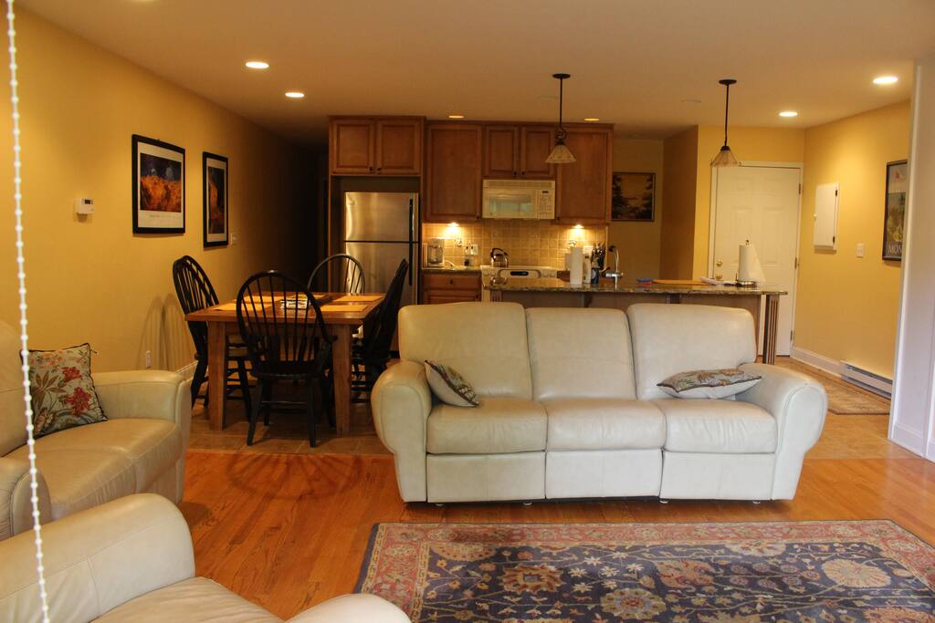 Open Concept Living Room, Kitchen, Dining room