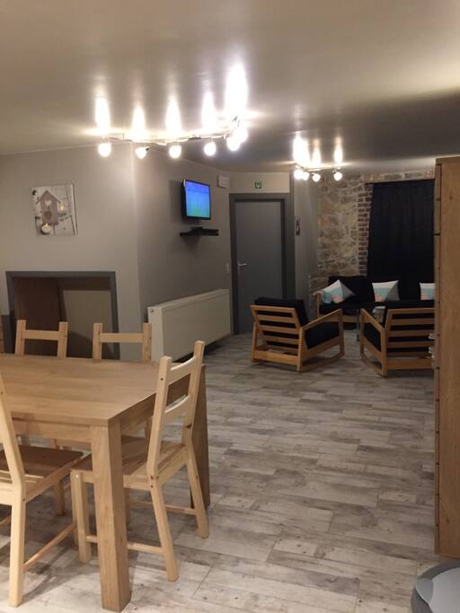 Grand living spacieux