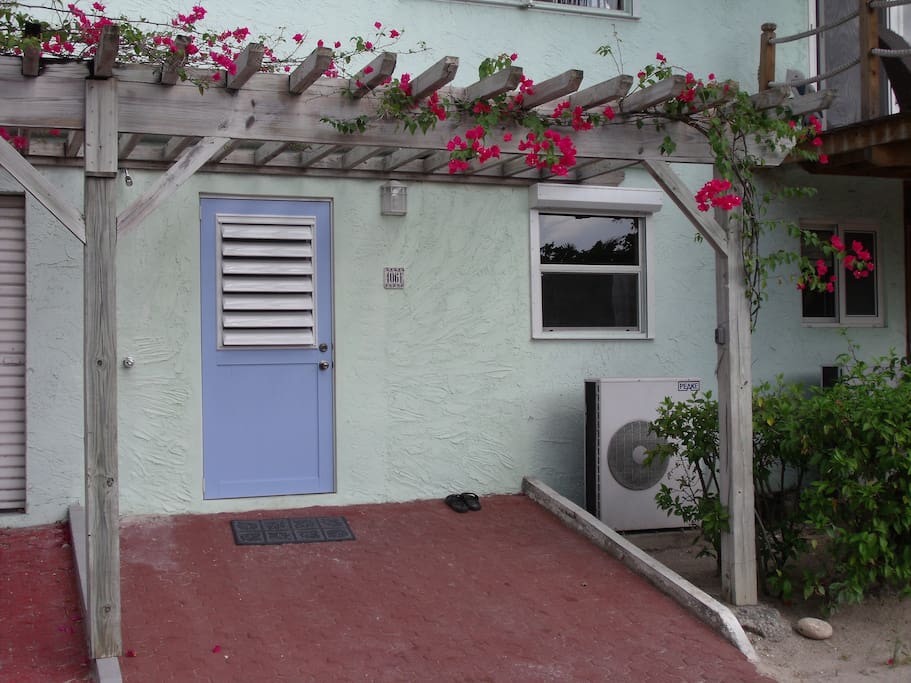 Front door - street side