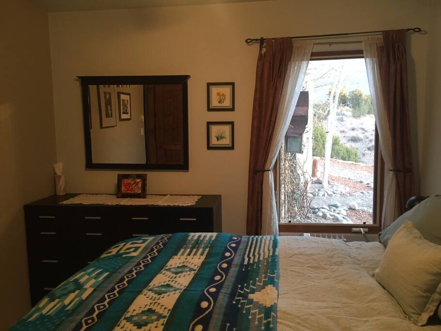 Dresser and window