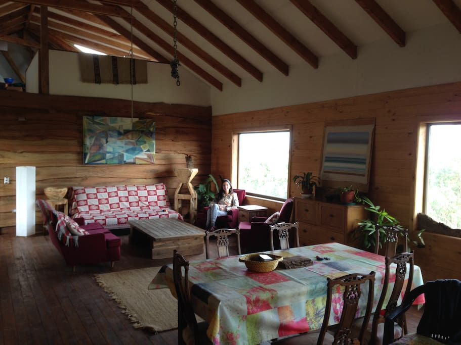 kitchen/living room