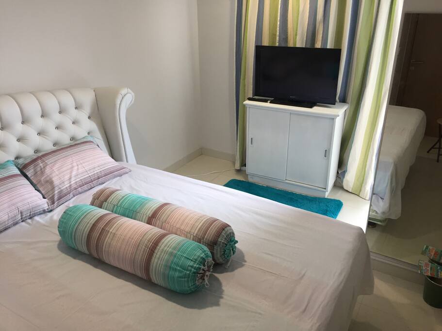 Main Bedroom with Private TV and Sea View