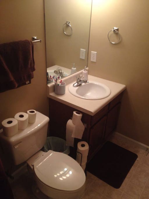 This is the full guest bath.